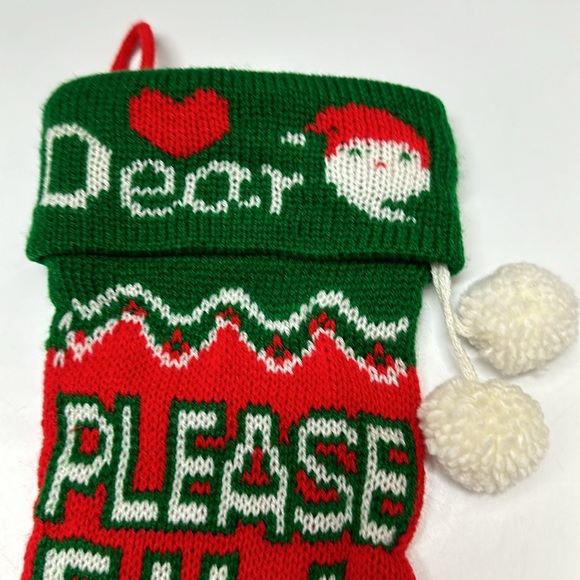 Dear Santa Please Fill To The Top Stocking - Picture 3 of 12